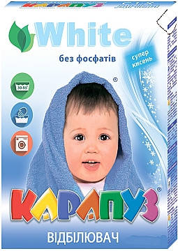 

Отбеливатель Карапуз White супер кислород 500 гр