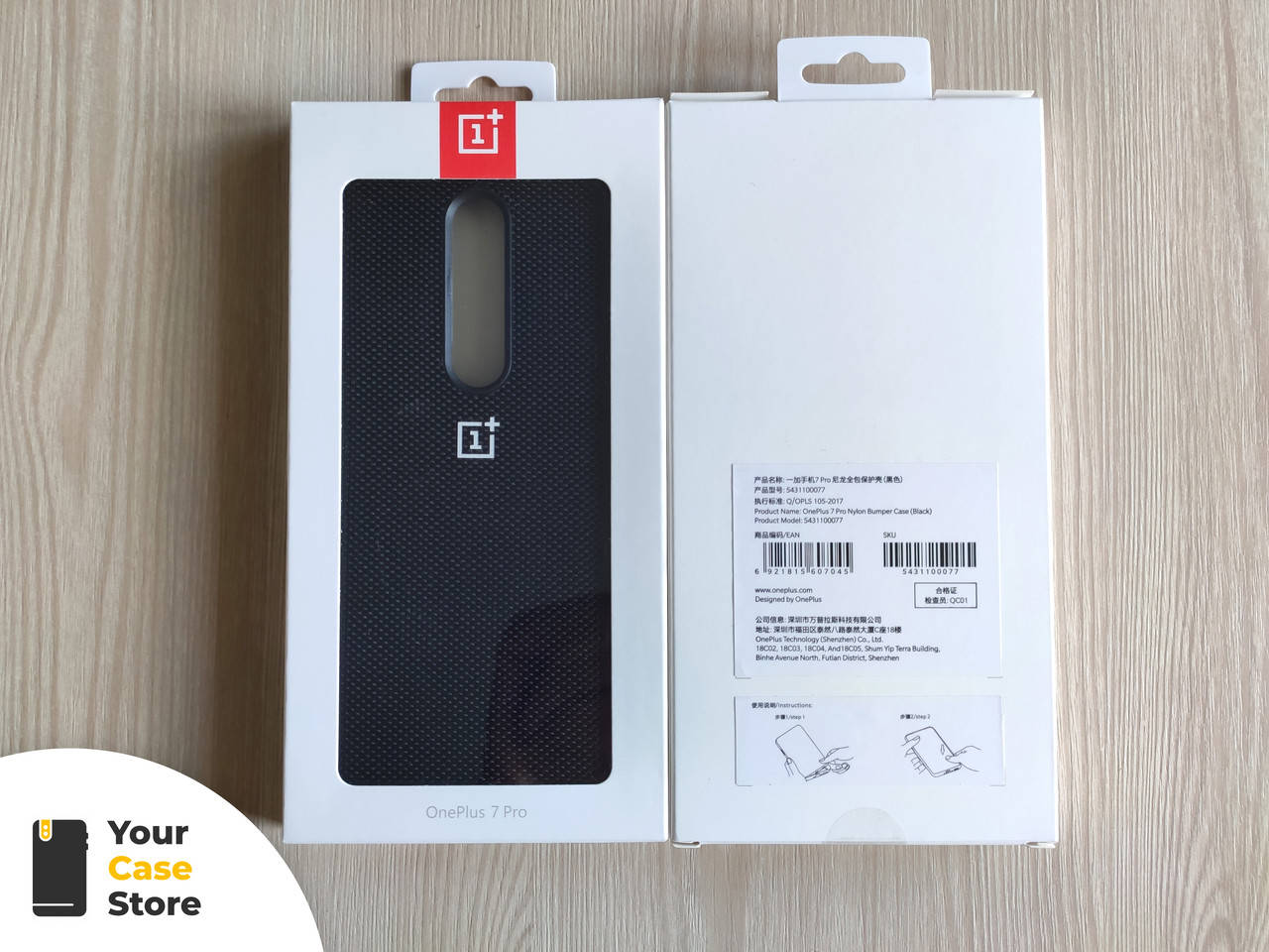 

Фирменный оригинальный чехол OnePlus 7 Pro nylon bumper нейлоновый, 100% оригинал, Черный