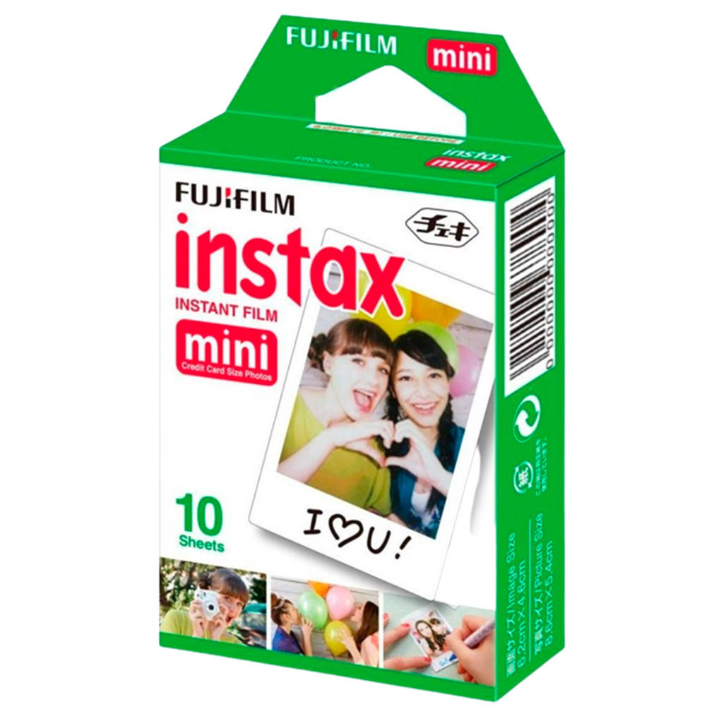 

Фотобумага Fujifilm Instax Mini Color film 54х86мм 10 шт (16567828) [63504]