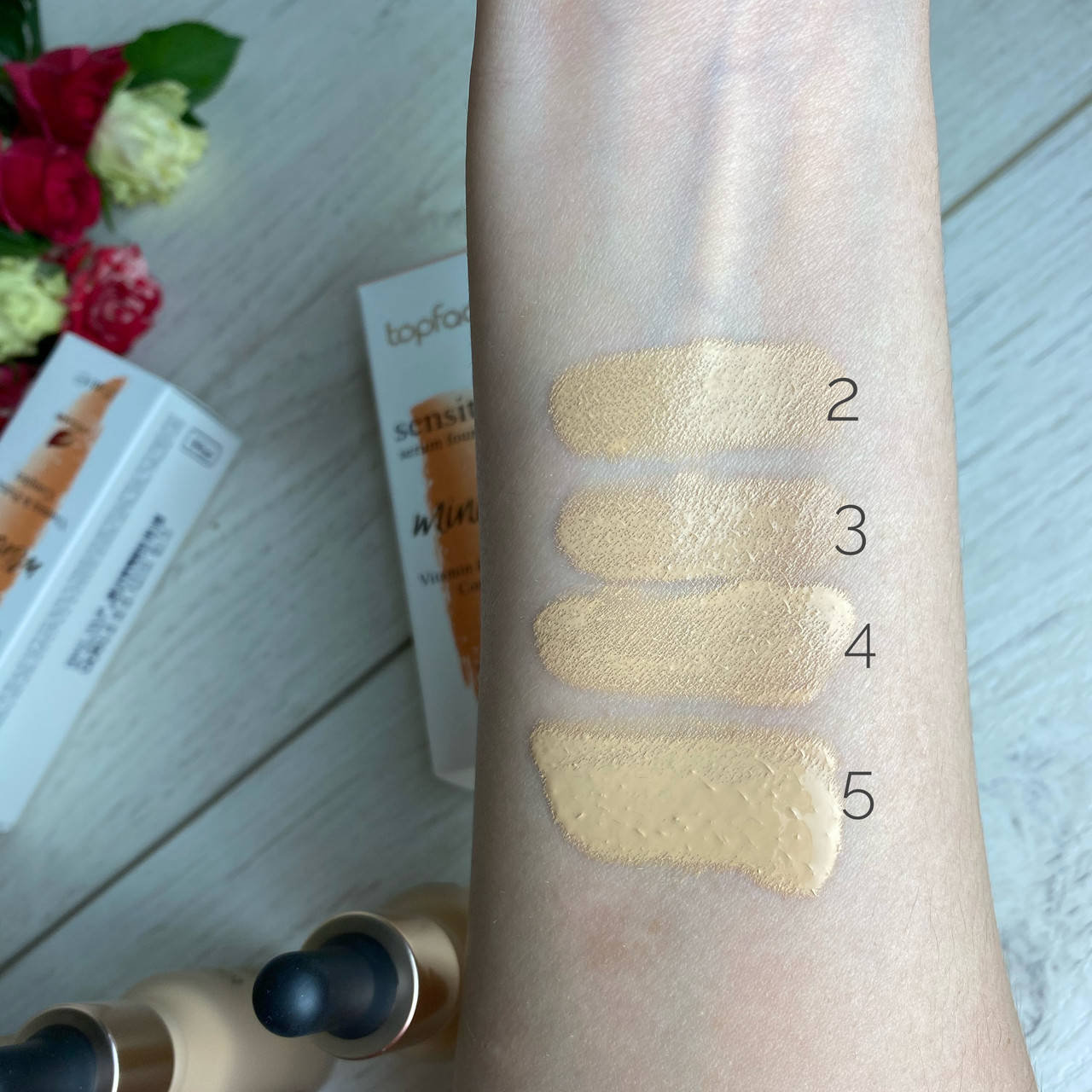 

Тональная основа Topface Sensitive Serum Foundation PT565 №4