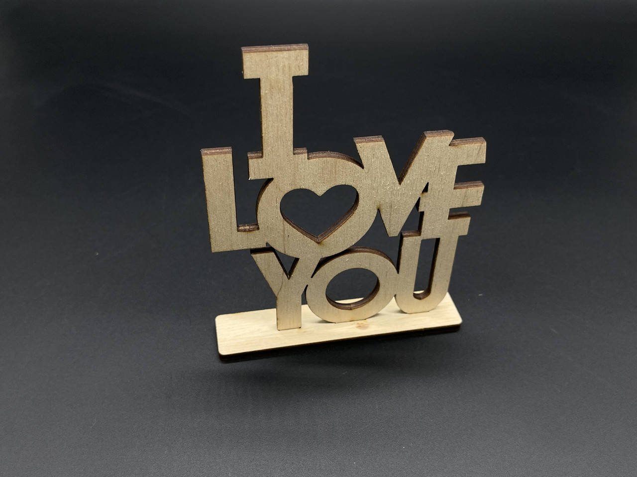 

Деревянные заготовки из фанеры. LOVE. 10х12см