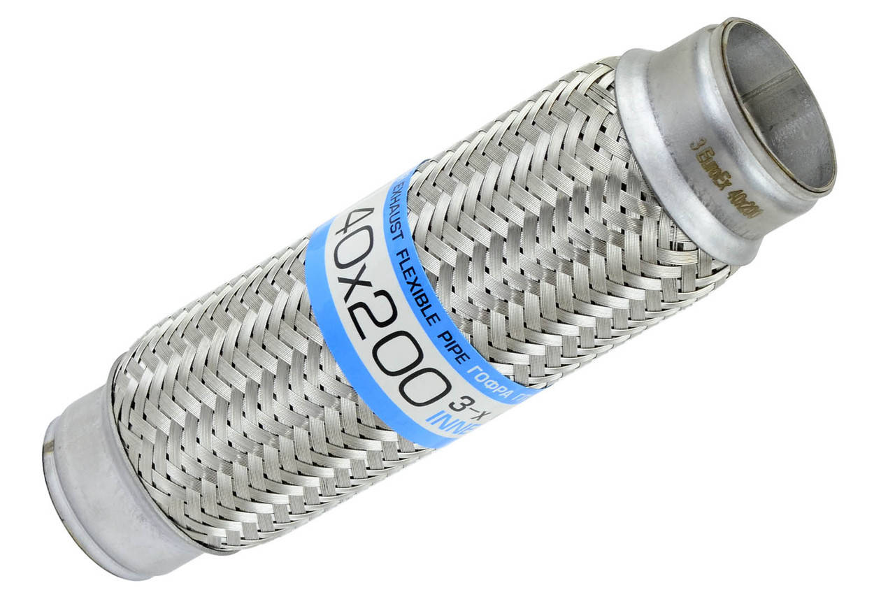 

Гофра глушителя 40x200 (3-х слойная) EuroEx