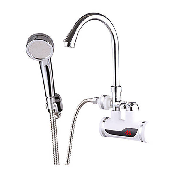 

Проточный водонагреватель ZERIX ELW08-EW (с индик. темп.), Белый