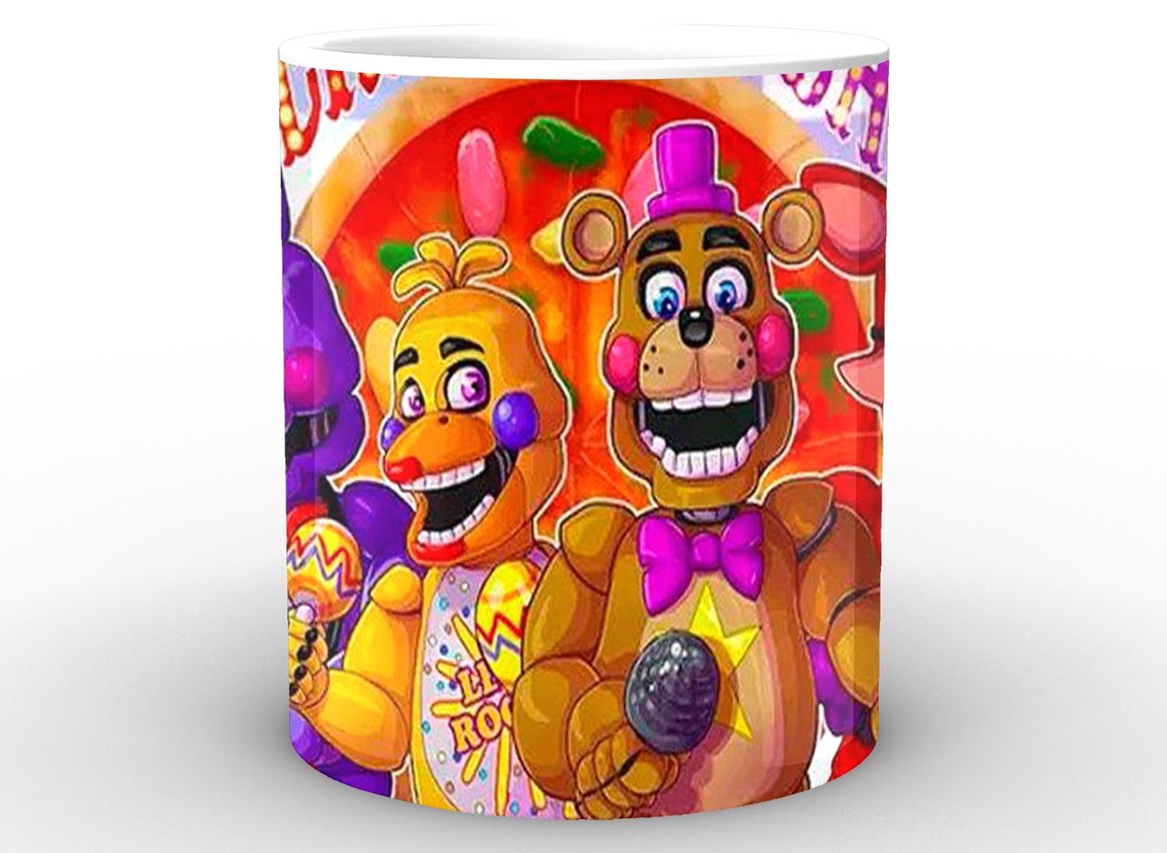 

Кружка Five Nights At Freddys Пять ночей с Фредди постер FN.02.025, Разные цвета
