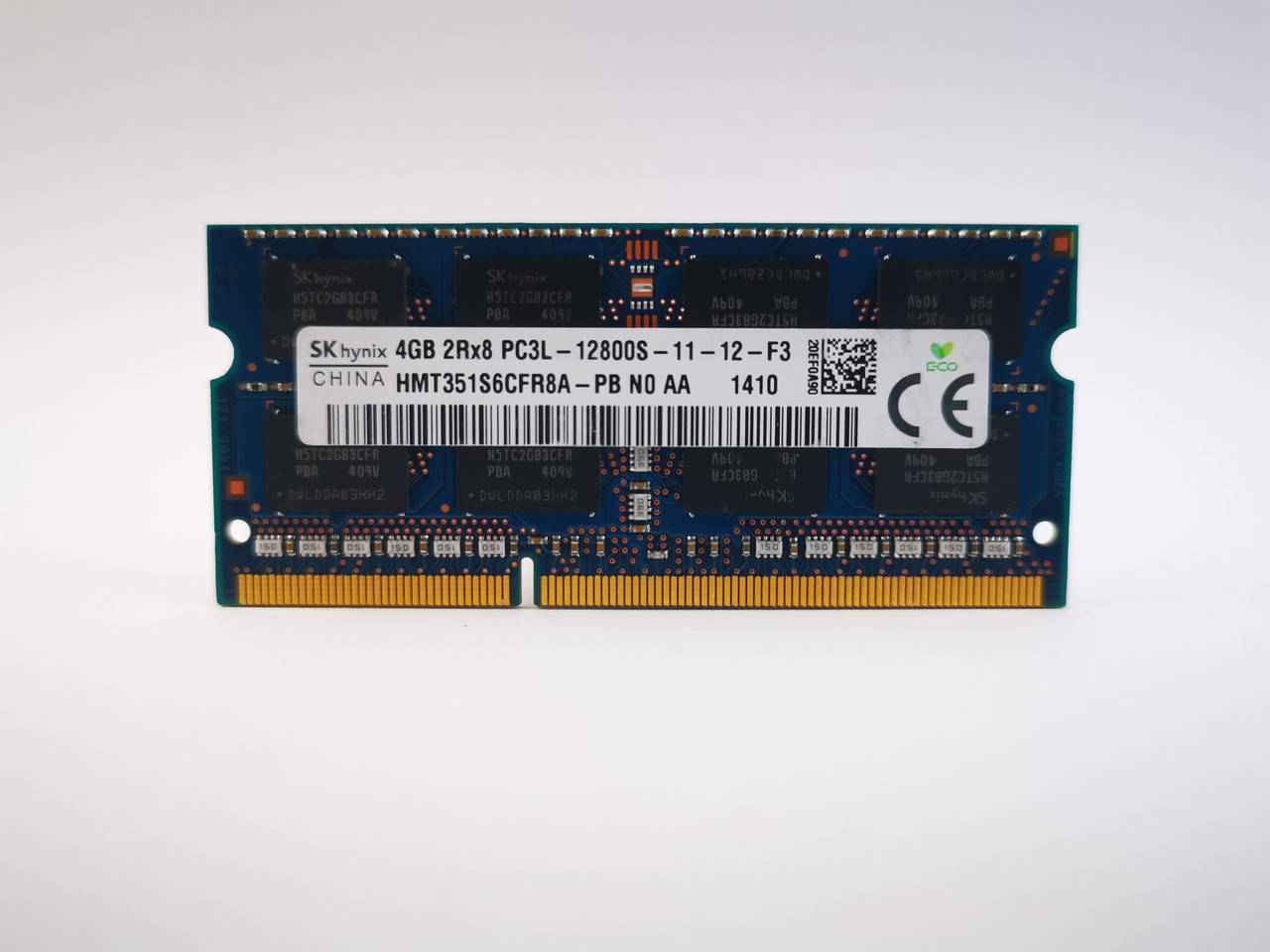

Оперативная память для ноутбука SODIMM SK hynix DDR3L 4Gb 1600MHz PC3L-12800S (HMT351S6CFR8A-PB) Б/У
