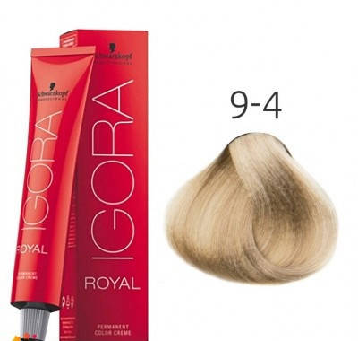 

Краска для волос Schwarzkopf Professional Igora Royal 60 мл 9-4 Блондин бежевый