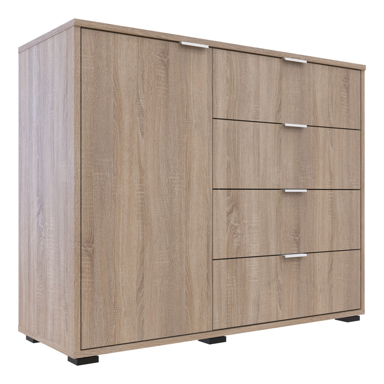 Комод Doros GС1 Дуб Сонома 100х40х81,2 (41510077) 3