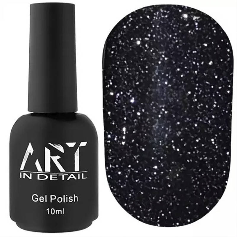 

ART Flash Top Dark - черный светоотражающий топ без липкого слоя, 10 мл