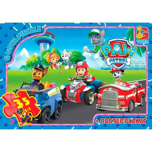 

Пазлы "G-Toys" PW0819, 35 эл., плакат