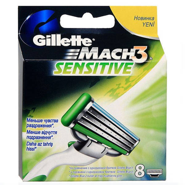 

Лезвия для бритвы Gillette Mach3 Power