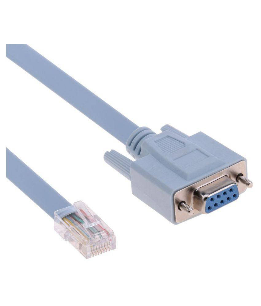 

Кабель переходник RJ45 на RS232