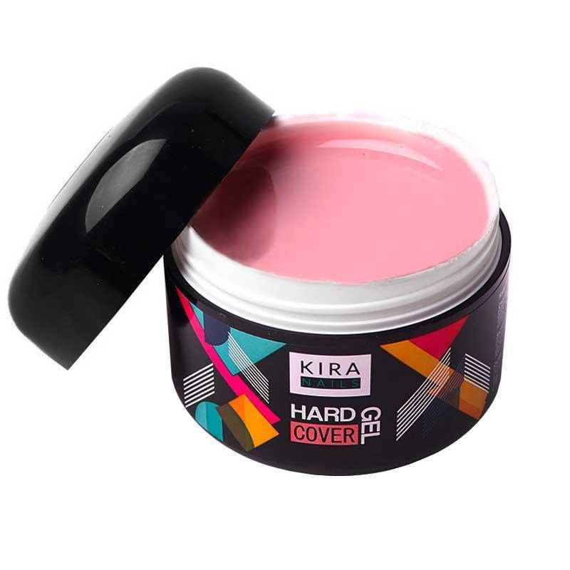 

Kira Nails Hard Gel Cover - гель камуфлирующий, 30 г, Розовый