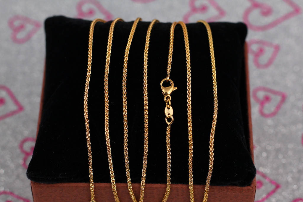 

Цепь Xuping Jewelry колос 45 см 1.5 мм золотистая