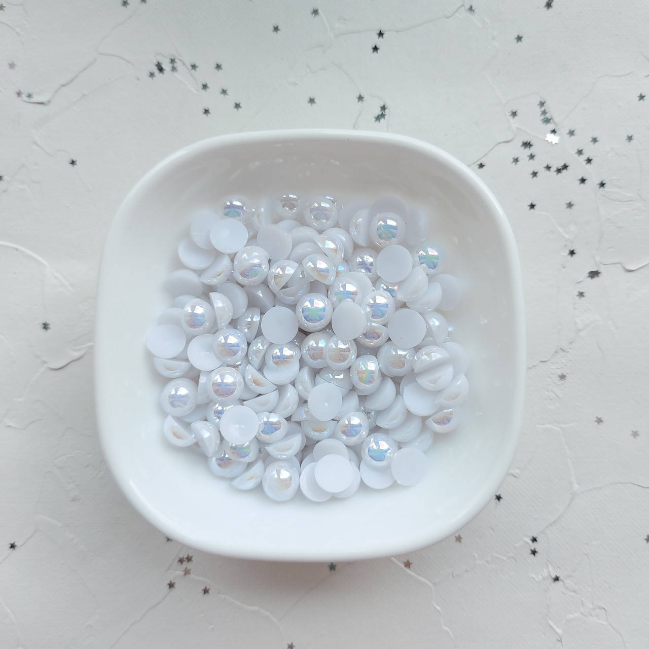 

Напівперлинка БІЛА, 10ММ,