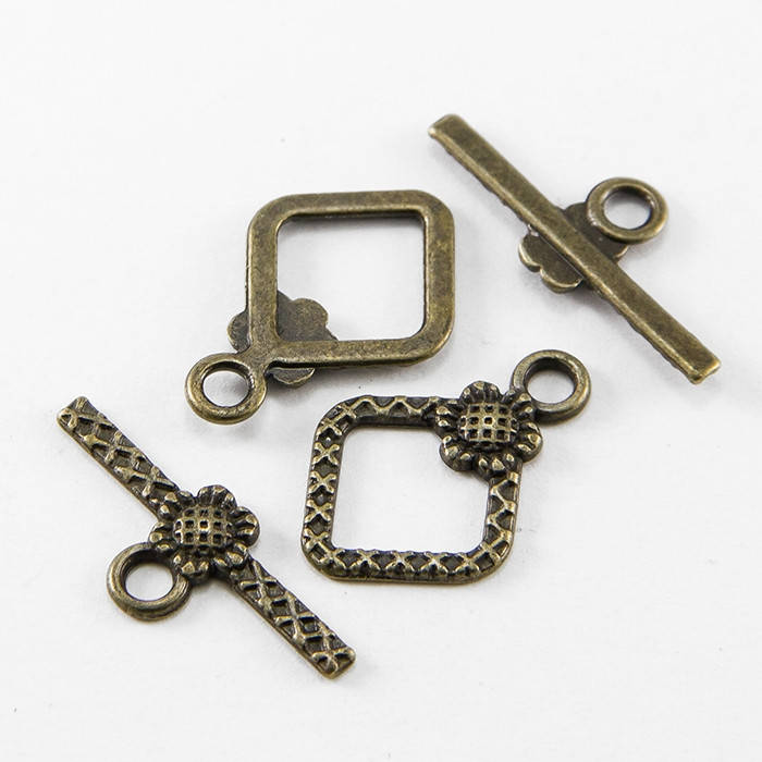 

Застежка Тогл Monisto Металлический Сплав 21х15х2мм Отверстие 2мм Цвет: Бронза 10шт