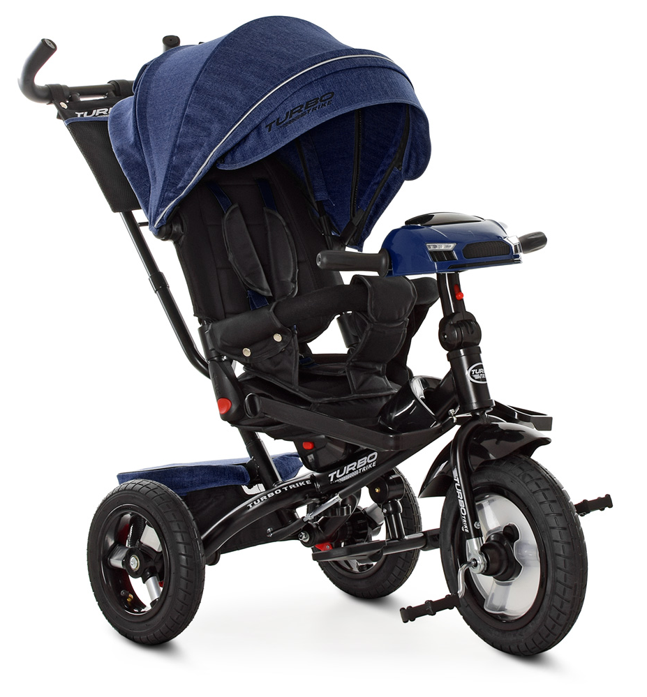 

Детский велосипед turbo trike M 4060HA-11L темно-синий