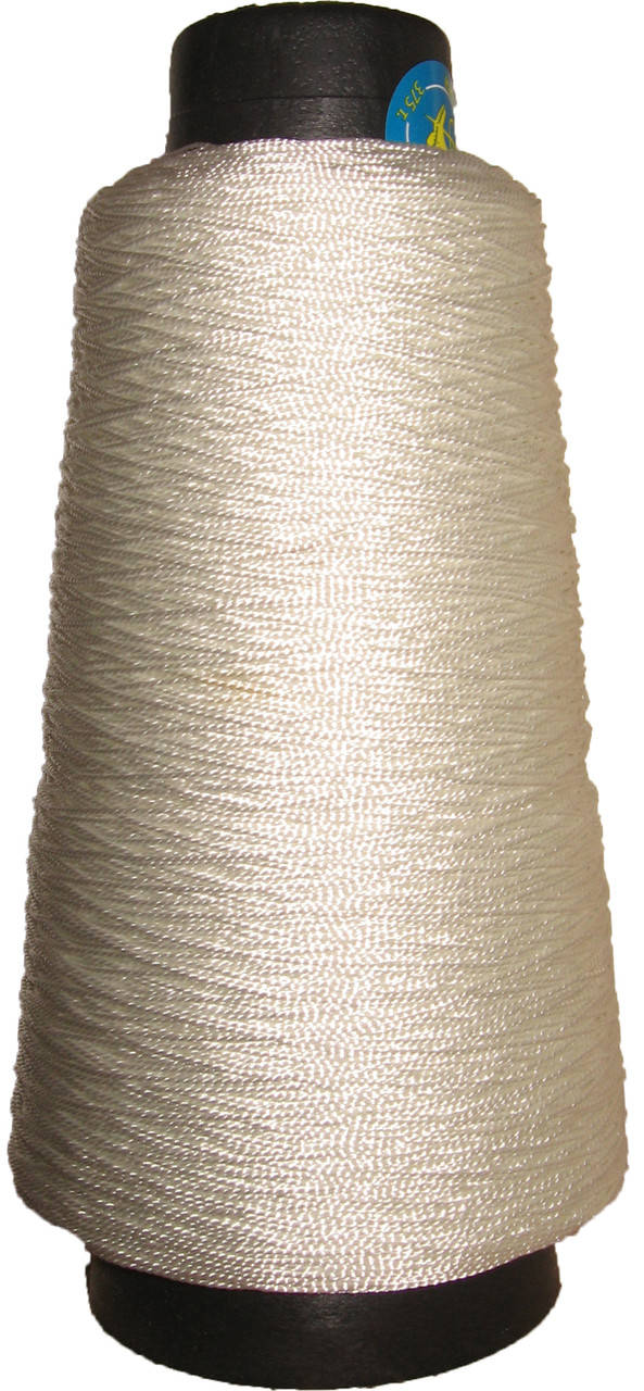 

Нитка капронова біла, 400 г, 375 текс, Белый