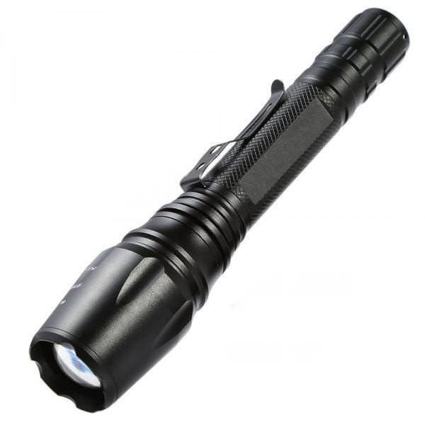 

Тактический фонарик Police BL-8668 T6 Black. Lodo4ka, Черный