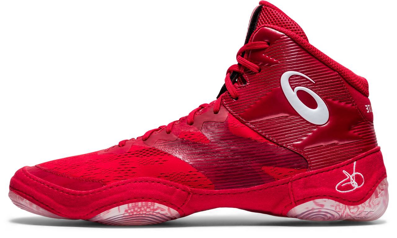 

Борцовки Asics JB Elite IV Classic Red/White 1081A016-600 35 (23см), Красный