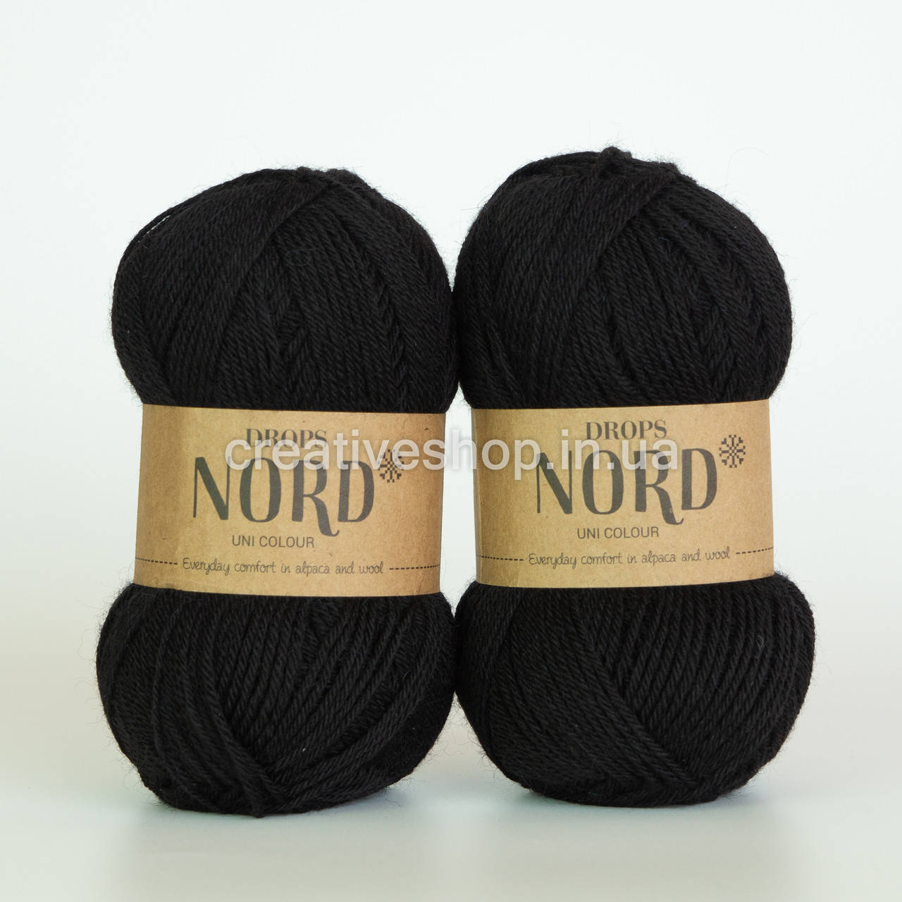 

Пряжа Drops Nord (цвет 02 black)