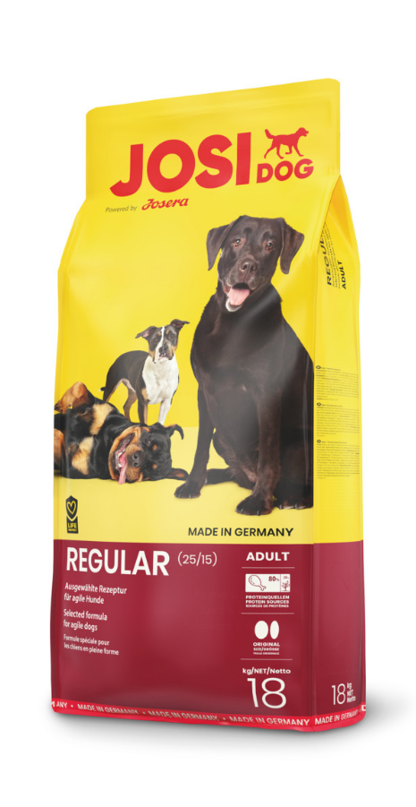 

СУХОЙ КОРМ ДЛЯ ВЗРОСЛЫХ СОБАК JOSIDOG REGULAR (25/15) 18 кг