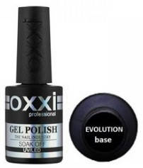 

База для гель-лаку Oxxi Base EVOLUTION 10 мл. Rubber Каучукова