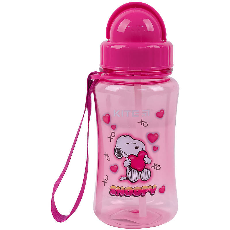 

Бутылочка для воды Kite Snoopy SN21-399-2, 350 мл, розовая