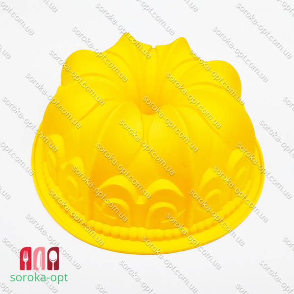 

ФОРМА СИЛИКОНОВАЯ ДЛЯ ВЫПЕЧКИ "КОРОНА №2", Разные цвета