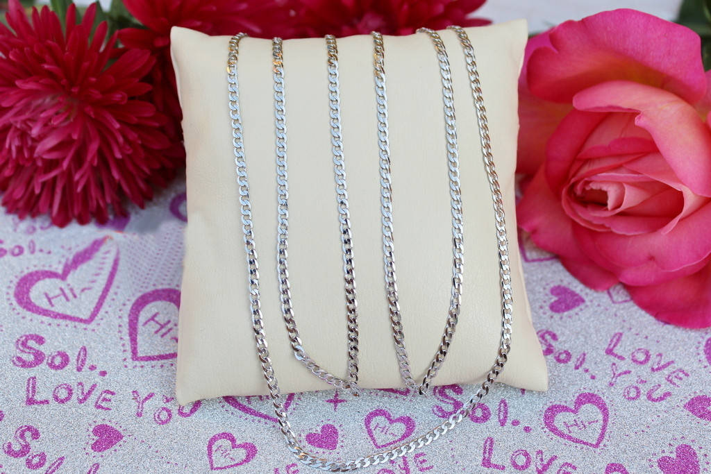 

Цепь Xuping Jewelry панцирная 50 см 2 мм серебристая
