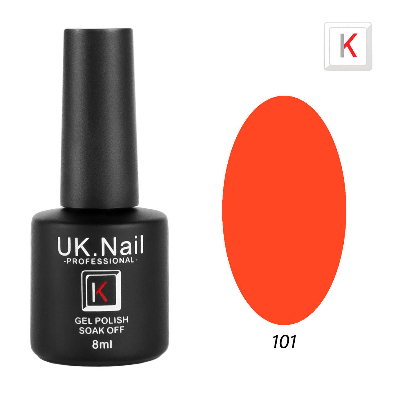 

Гель-лаки UK.Nail 8 мл №101