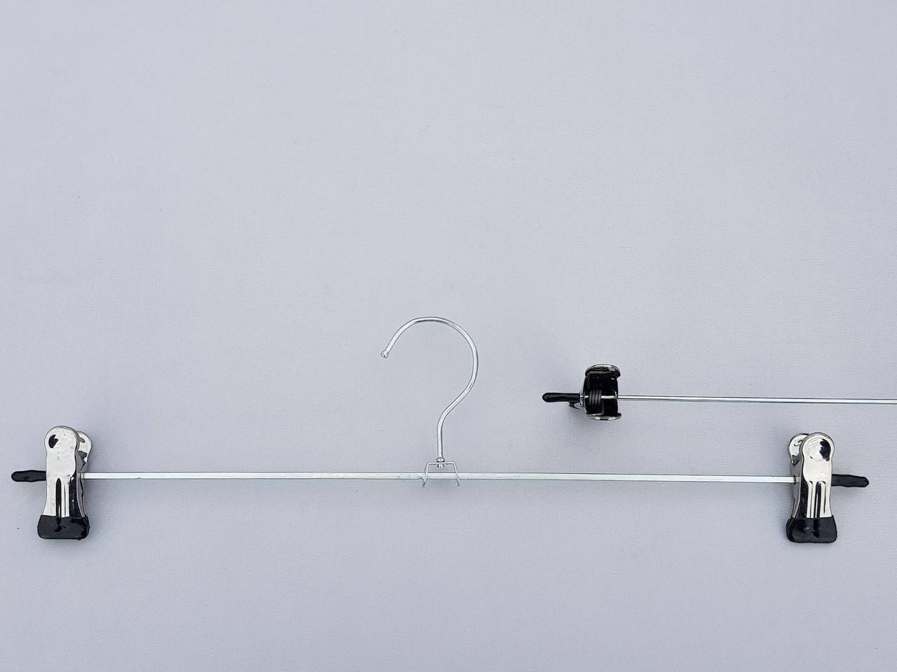 

Плечики вешалки тремпеля для брюк и юбок металлические оцинкованные, длина 40 см