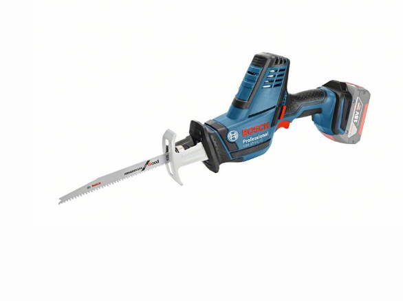 

Сабельная аккумуляторная пила bosch gsa 18 v-li c proffesional solo (электро ножовка бош для сада)