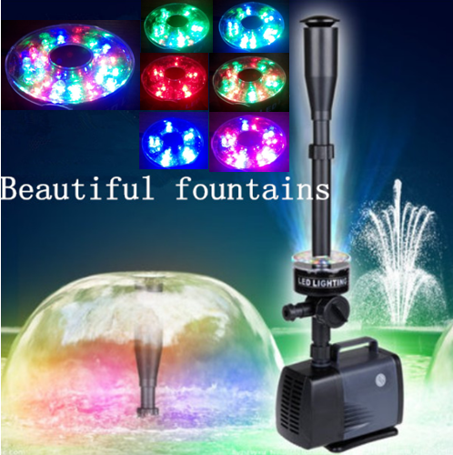 

Насос с фонтаном 100W 6500л/ч с подсветкой 30LED