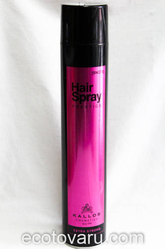 

Лак для волос Kallos экстра сильной фиксации 750мл