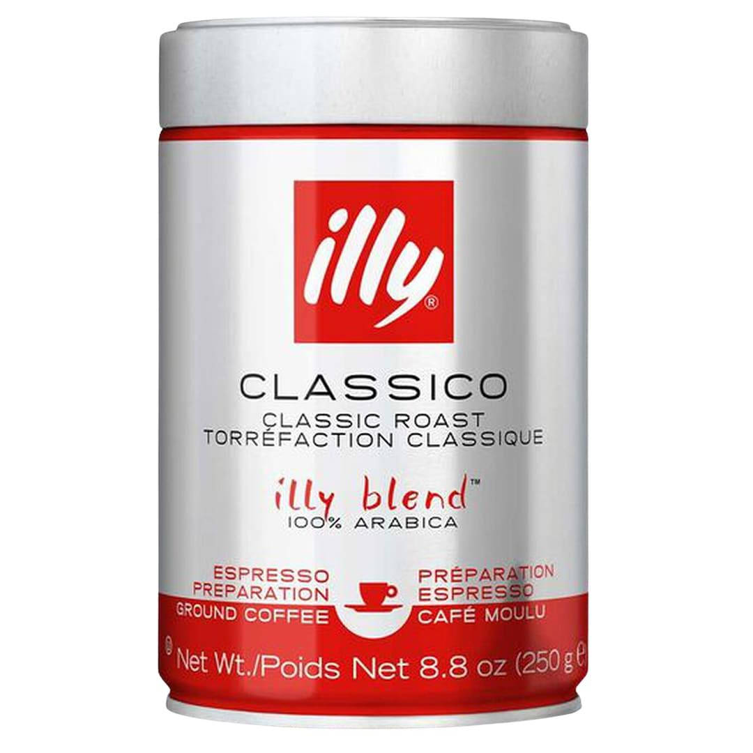 

Молотый кофе illy CLASSICO в банке 250г