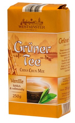 

Чай зеленый Westminster Gruner Tee Vanille 250 г