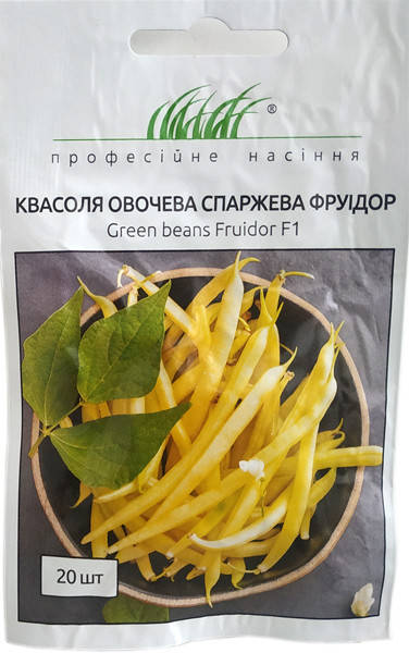 

Семена спаржевой фасоли Фруидор желтая 10 г Clause