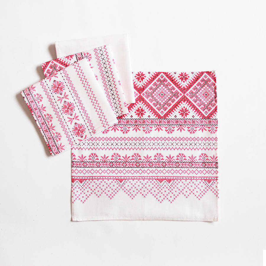 

Салфетки льняные "Каравай" (комплект 4 шт.)