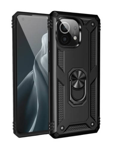 

Чехол Armor для Xiaomi Mi 11 Lite Противоударный с кольцом (разные цвета)