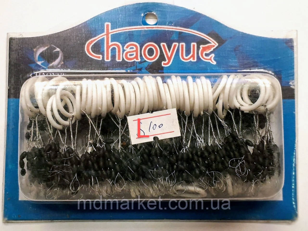 

Стопор на леску под поплавок size L (0,35-0,40мм) 1500шт. в упаковке