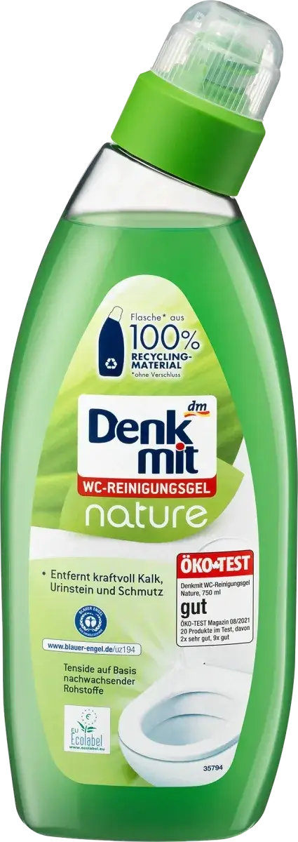 

Средство для унитаза Denkmit WC-Reinigungs gel NATURE,750ml.