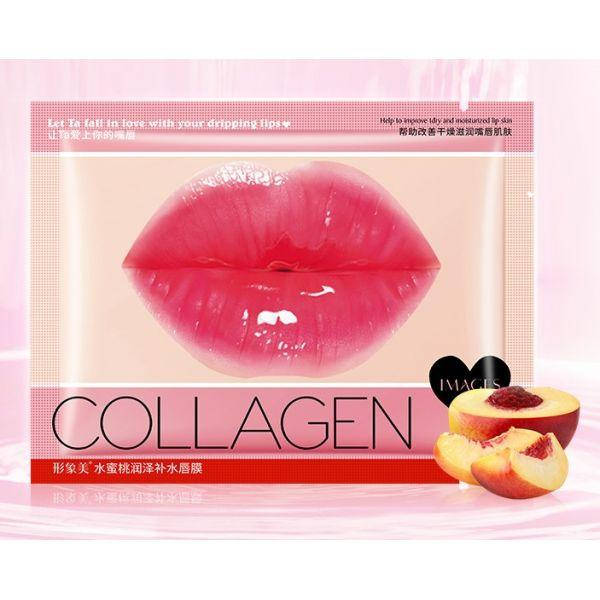 

Маска патч для губ коллагеновая с экстрактом персика IMAGES Beauty Collagen Peach (8мл)