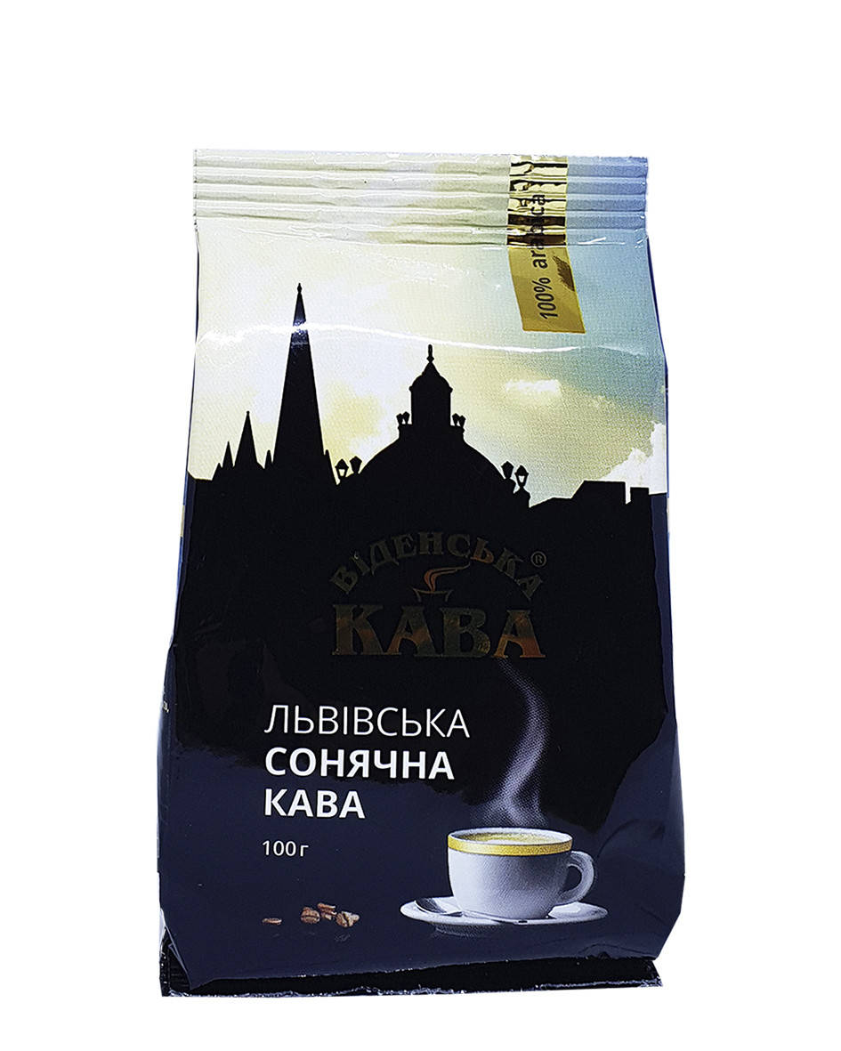 

Кава мелена Віденська кава Сонячна 100 г (52283)