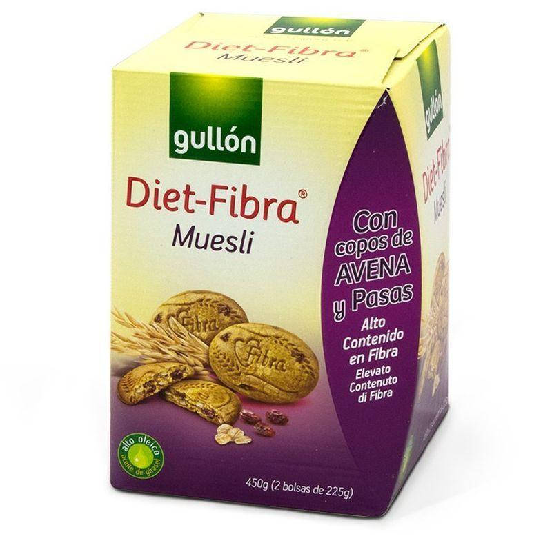 

Печенье GULLON Diet Fibra Muesli, 450 г, 6 шт/ящ
