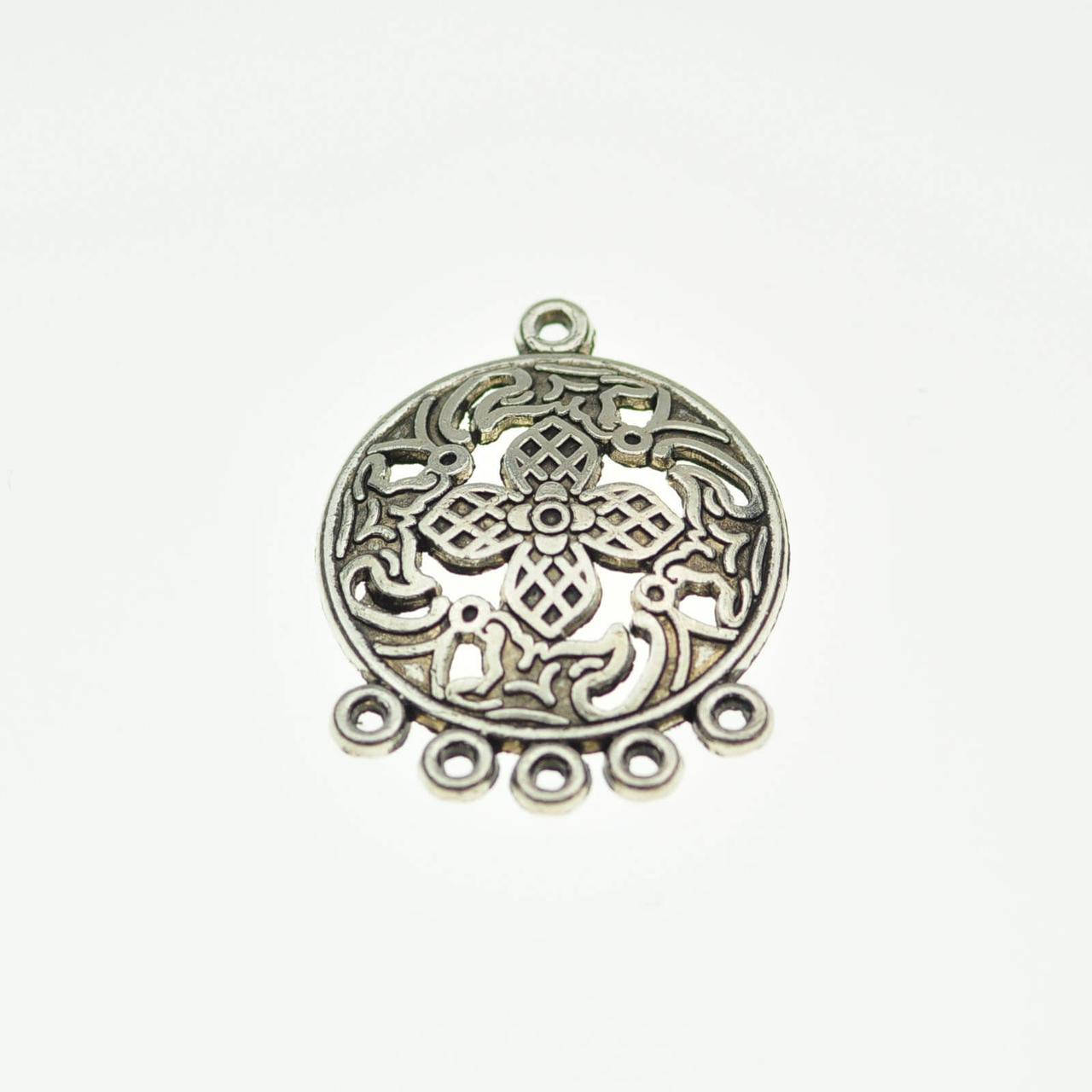 

Шандельєр срібний круглий 23 мм, Колір Срібний