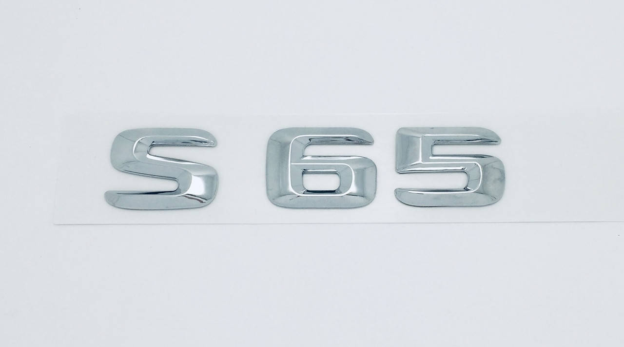 

Эмблема надпись багажника Mercedes S65
