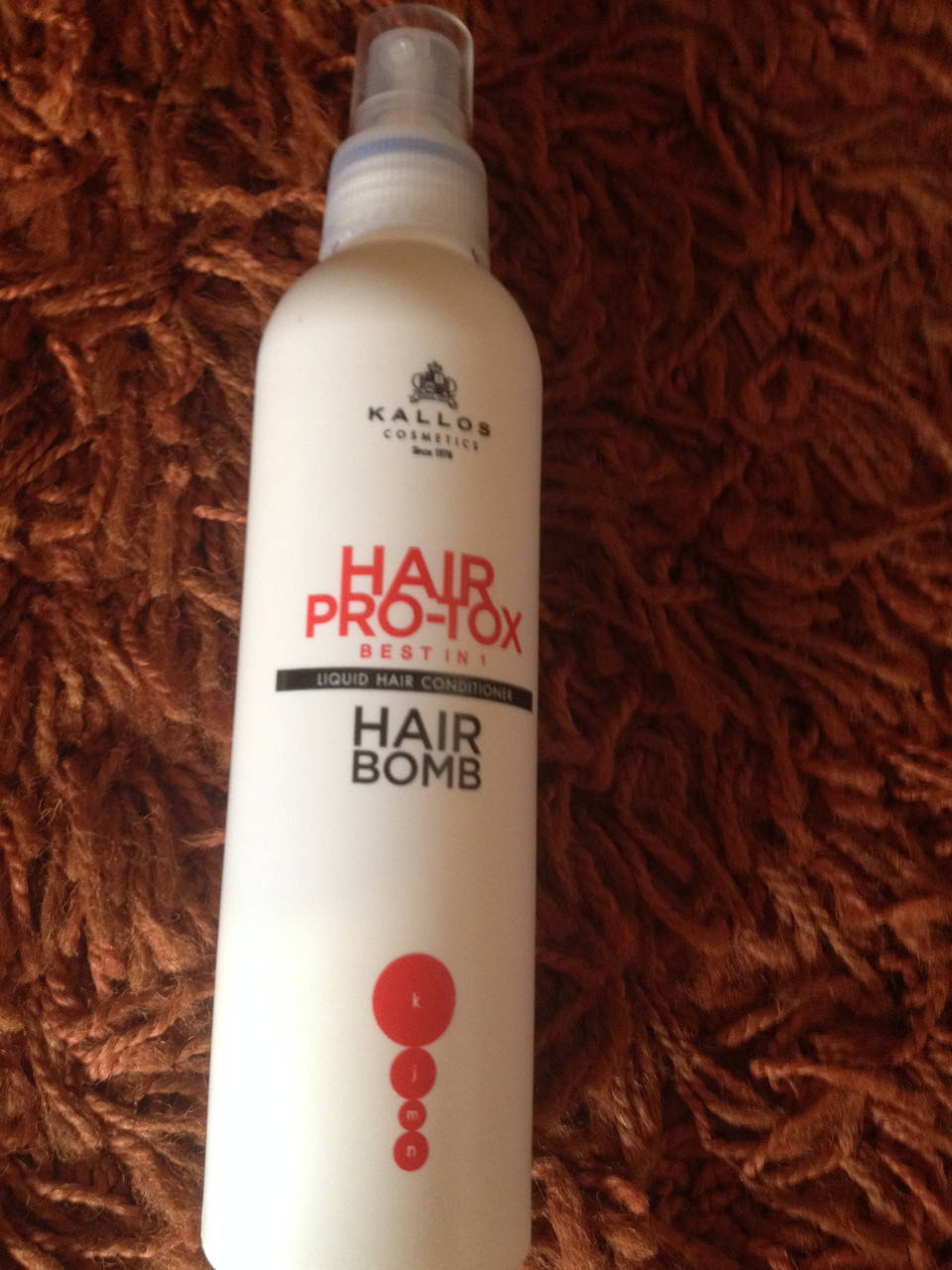 

Кондиционер-спрей для волос Kallos Hair Pro-Tox Hair Bomb
