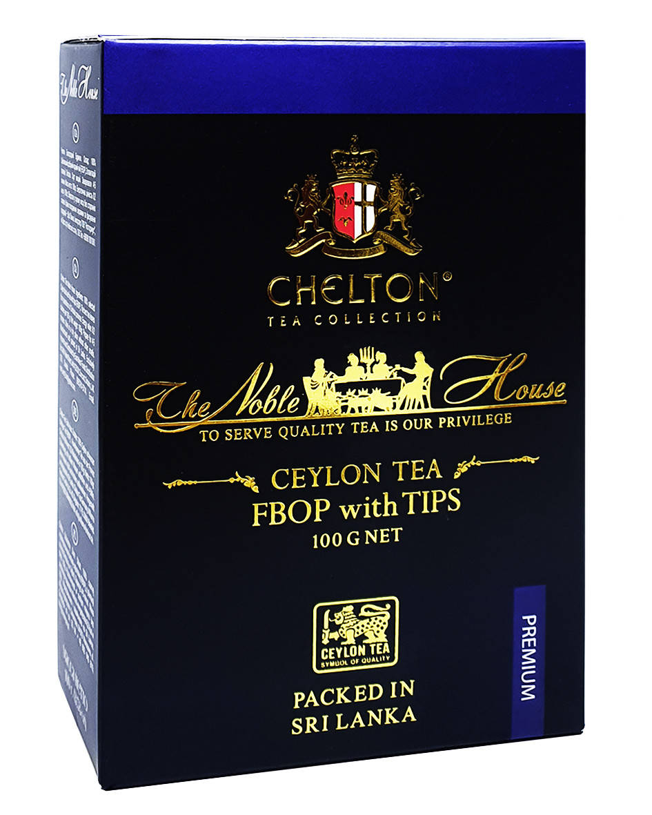 

Чай чорний з тіпсами Chelton Благородний дім FBOP with Tips 100 г (53459)