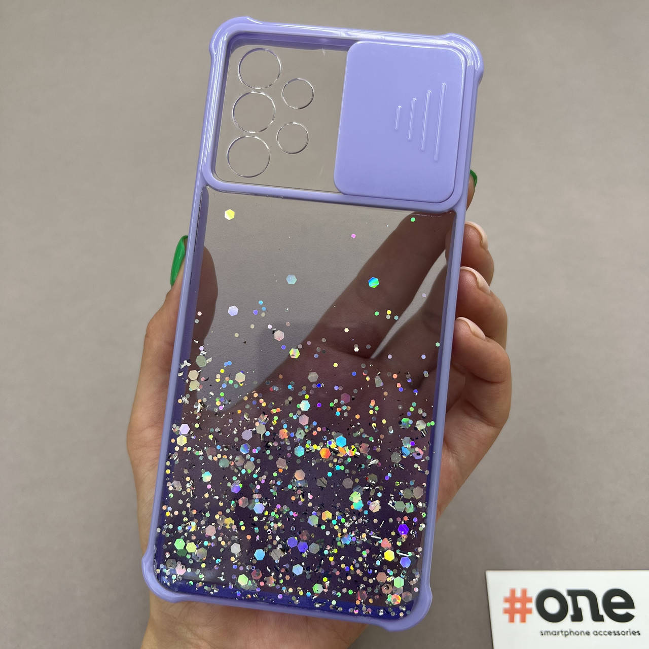 

Чехол для Samsung Galaxy A32 4G со шторкой для камеры с блестками чехол на телефон самсунг а32 сиреневый C4P