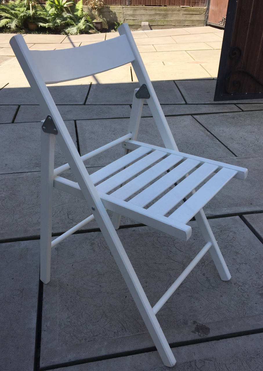 

Стул туристический складной №1 белый